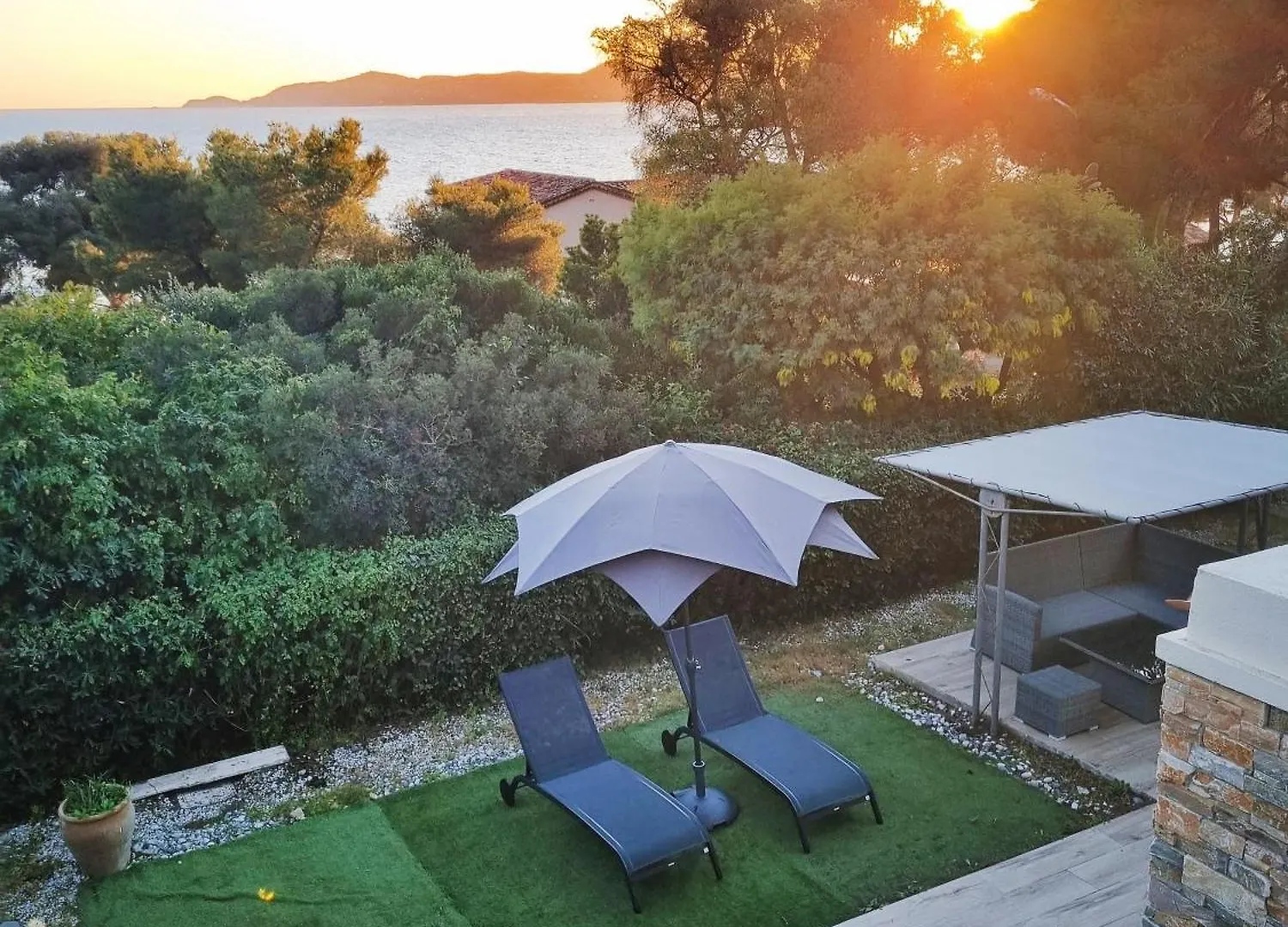 Villa Domaine Du Soleil, Vue Mer Avec Piscine Le Lavandou Francia