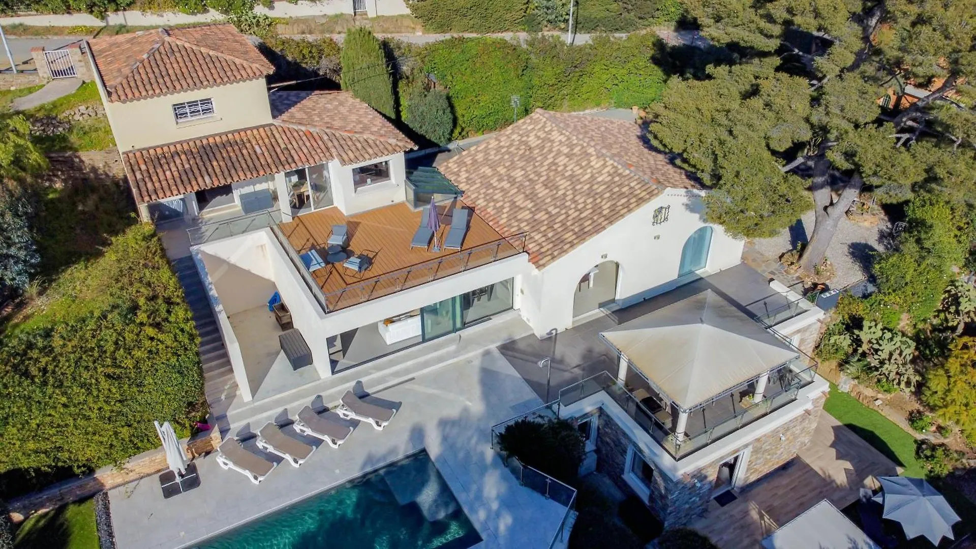 Villa Domaine Du Soleil, Vue Mer Avec Piscine Le Lavandou Francia