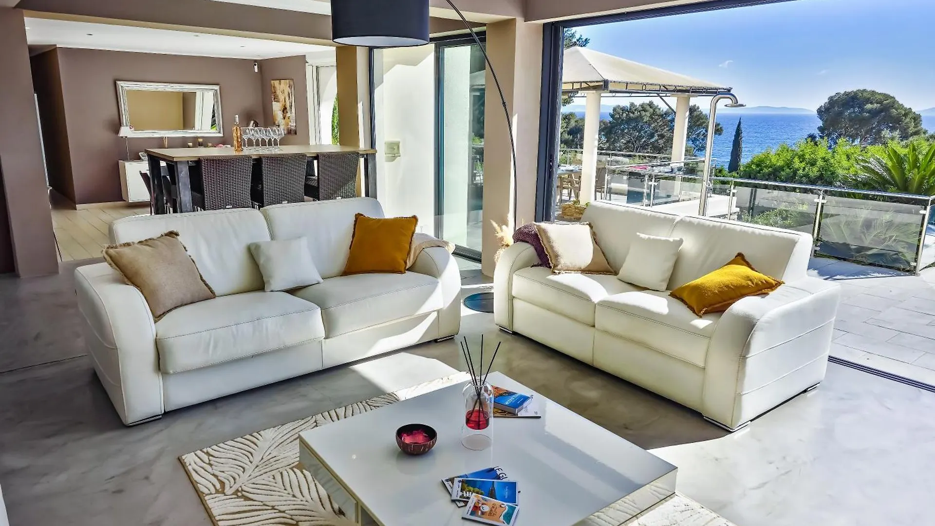 Villa Domaine Du Soleil, Vue Mer Avec Piscine Le Lavandou France