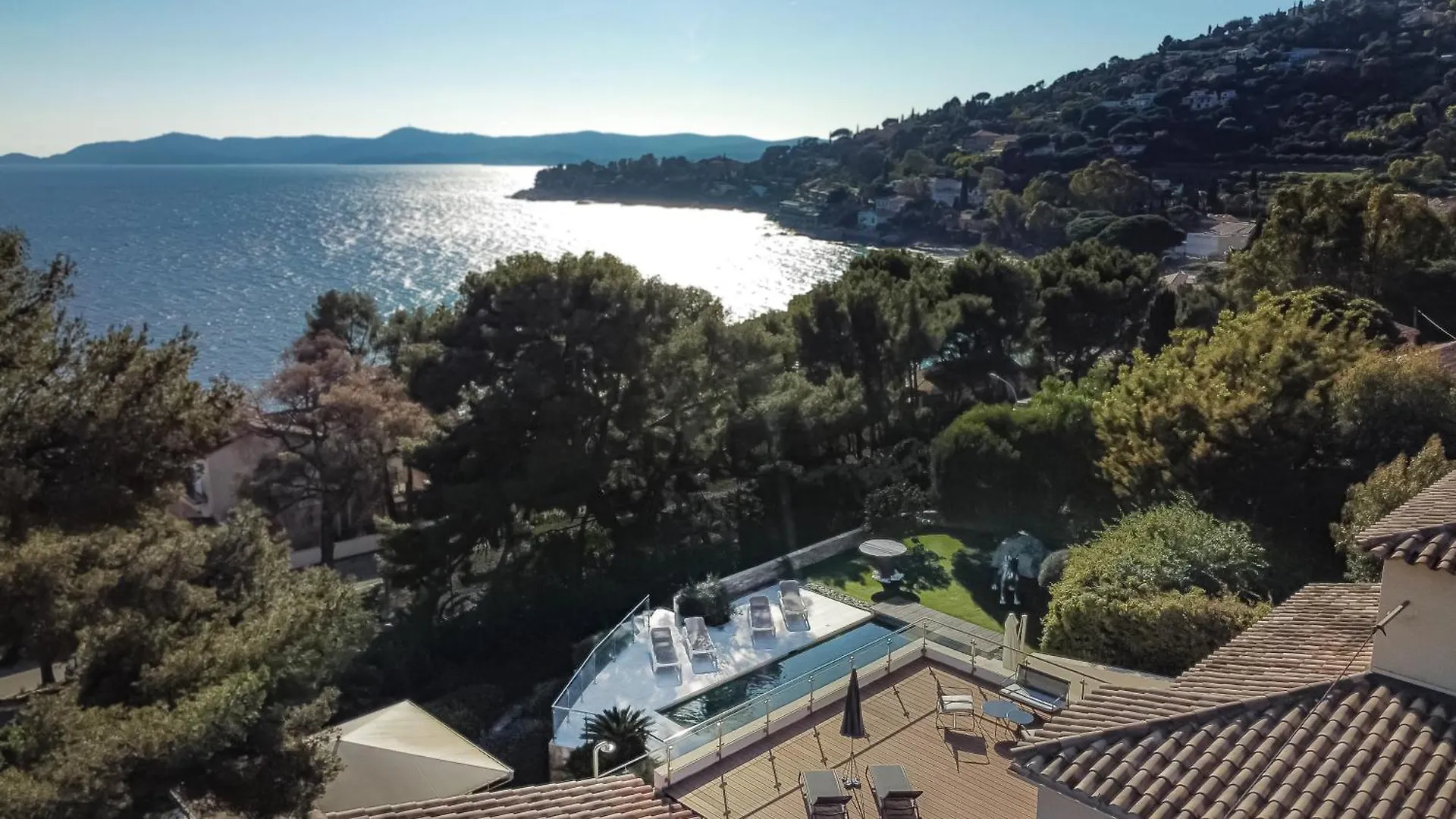 Villa Domaine Du Soleil, Vue Mer Avec Piscine Le Lavandou
