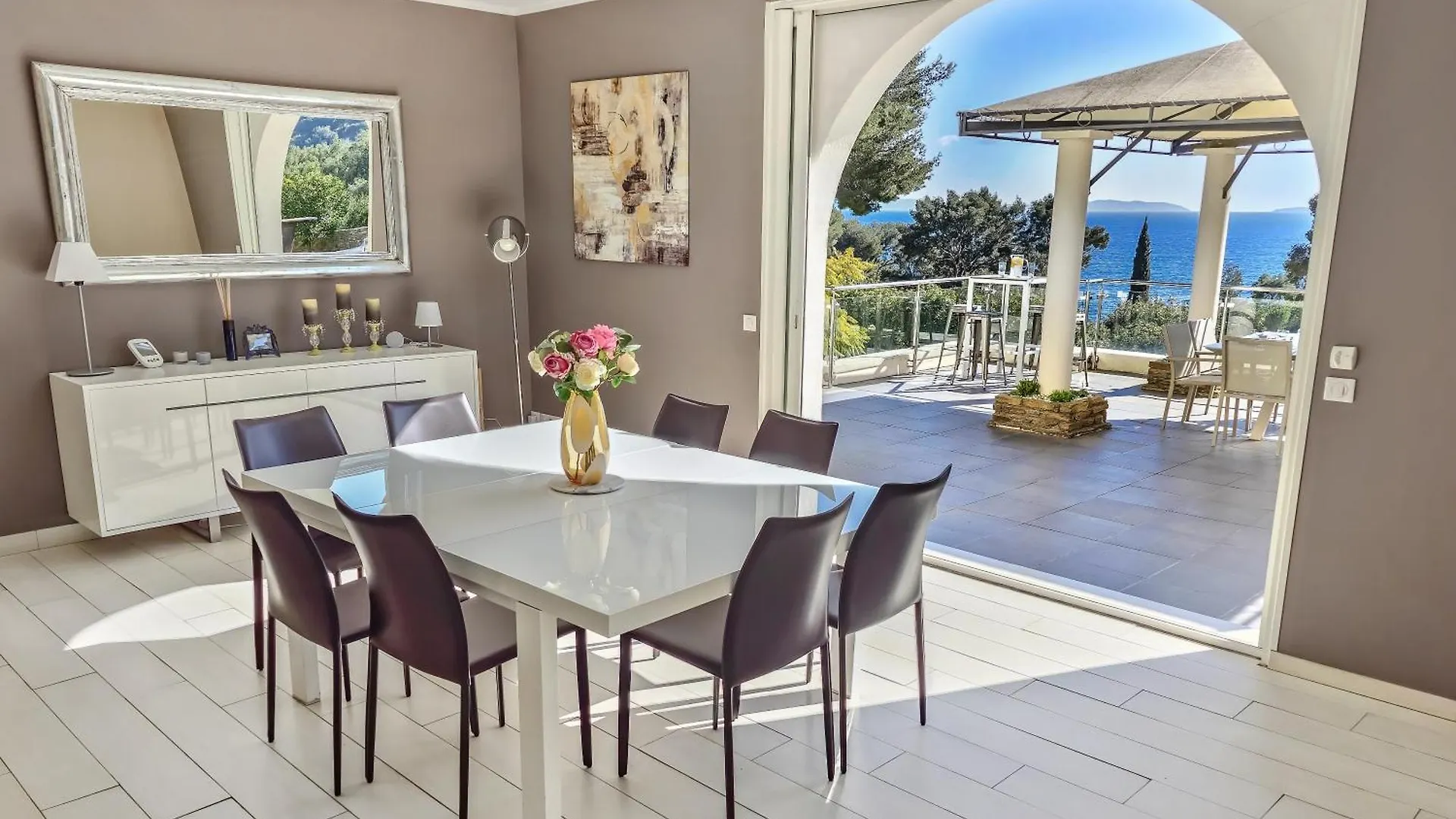 Villa Domaine Du Soleil, Vue Mer Avec Piscine Le Lavandou