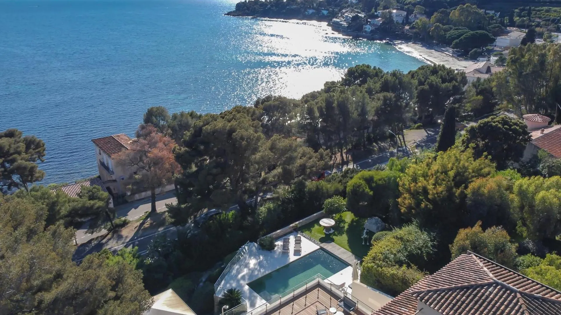 Villa Domaine Du Soleil, Vue Mer Avec Piscine Le Lavandou