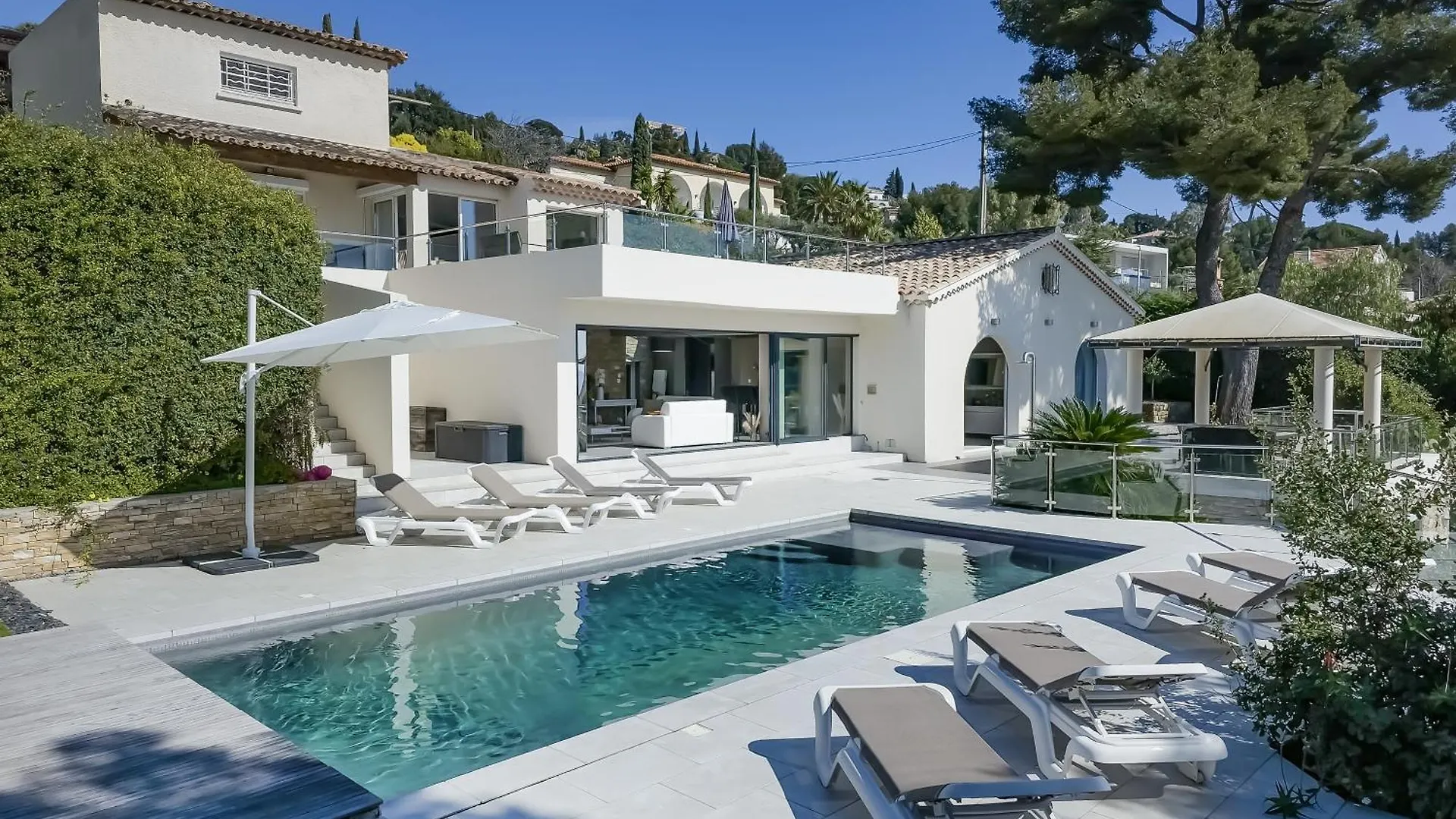 Villa Domaine Du Soleil, Vue Mer Avec Piscine Le Lavandou